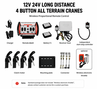 Control Remoto Proporcional Inalámbrico y con Cable de 12V 24V para Grúas de Camión, Maquinaria Especial Todoterreno, Acelerador Industrial Personalizado