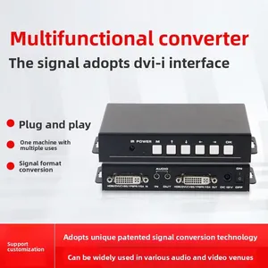 ฮาร์ดร็อค WS-QC-GS005 ตัวแปลงโลหะอเนกประสงค์/DVI/VGA/YPBPR/CVBS+LR อินพุตเอาต์พุตตัวแปลงสัญญาณมัลติฟังก์ชั่น 1920x1080 - Product Image 1