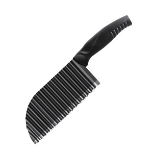 Stainless Steel Wavy <b>Knife</b> 8-9.9in Blade Multi-Purpose <b>Slicing</b> <b>Knife</b> For Kitchen Use - Product Image 3