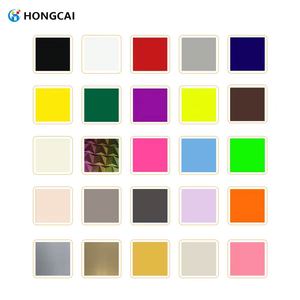 Hongcai độc quyền bảy màu phản chiếu bong bóng Puff Lettering phim 3D lập thể cao đàn hồi mềm Logo cầu vồng bong bóng phim - Product Image 6