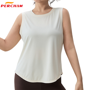 Débardeurs de course à pied avec logo personnalisé de haute qualité pour femmes - Product Image 3