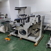 Rouleau d'autocollants en vinyle à double arbre de réception Machine de découpe rotative