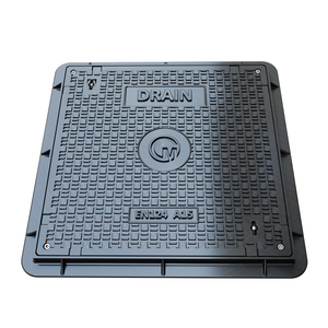 Tapa de Alcantarilla de FRP-A15 600X600mm Compuesta con Cierre, Características Antirrobo y Anticorrosión - Product Image 1