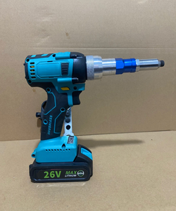 Pistola remachadora eléctrica inalámbrica ToolFriend 21V, pistola remachadora de tuercas eléctrica portátil sin escobillas - Product Image 2