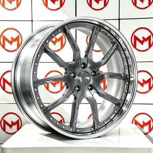 Rines de Aleación Maxtera Forjados a Medida de 3 Piezas Estilo Formato para Autos de Lujo como Caprice, Impala, Escalade, Ghost, Suburban, GMC, G63, F-150 - Product Image 4
