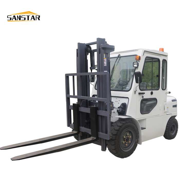 Sanstar China longlasting performance 4 ton diesel forklift optimized