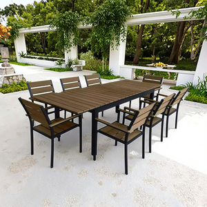 Chaises <span class=keywords><strong>de</strong></span> <span class=keywords><strong>table</strong></span> empilables/KD pour dîner <span class=keywords><strong>en</strong></span> plein air Ensemble <span class=keywords><strong>table</strong></span> et chaises <span class=keywords><strong>de</strong></span> <span class=keywords><strong>jardin</strong></span> pour expansion <span class=keywords><strong>de</strong></span> restaurant Ensemble <span class=keywords><strong>de</strong></span> mobilier d'extérieur - Product Image 2