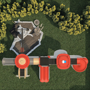 Parco <span class=keywords><strong>giochi</strong></span> per bambini <span class=keywords><strong>in</strong></span> Area <span class=keywords><strong>giochi</strong></span> per bambini con Swing con 89mm Slide multifunzione <span class=keywords><strong>in</strong></span> giardino all'aperto Park School - Product Image 6