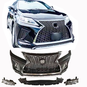 Parachoques Delantero Estilo 2020 con Faros Antiniebla para RX270 RX300 RX350 y RX450H, Parachoques de Actualización para Modelos 2009-2014 - Product Image 1