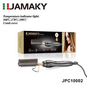 Cepillo Alisador de Cabello JAMAKY con Calor Ajustable a 180°C, Cerámica y Turmalina para Uso Doméstico JPC10002 - Product Image 1