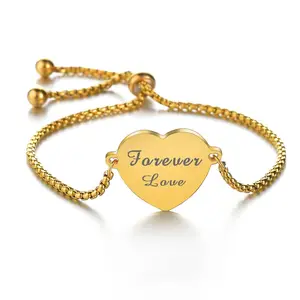 Reloj ancho dominante para hombre, accesorio de pulsera de acero de titanio con espejo grabado personalizado, pulsera de acero con etiqueta curva - Product Image 6