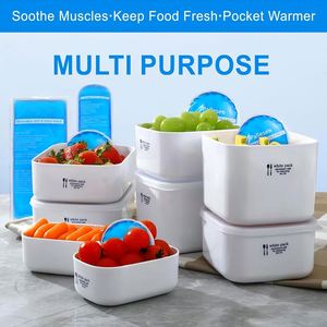 Paquete de 5 Compresas de Gel Reutilizables para Lesiones, Compresas Frías/Calientes para Alivio del Dolor, Rehabilitación, Clase II Médica, Tratamiento Flexible para el Cuerpo - Product Image 3