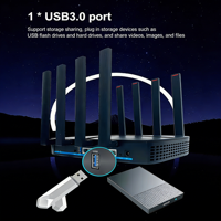 Modem Harga Pabrik 5g Sim Card Router AX3000 4/5G Dual Sim CPE Wifi6 Router MT7981B Openwrt 2.4g 5.8g Dual Band Wireless Router
