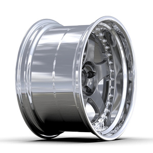 Jantes de voiture de course 18 19 20 21 22 23 24 pouces 5 étoiles 5x112 Noir Blanc Jantes en alliage d'aluminium forgé à profil profond pour <span class=keywords><strong>Audi</strong></span> A8 BMW Benz - Product Image 5