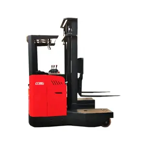 Ltmg 2 tấn kho container đa hướng xe nâng 4-cách Pallet Stacker với 2 giai đoạn mast