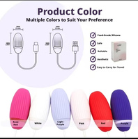 Kabelloser Aufladbarer Mini-Vibrator Magnetisches Aufladen 10-Modi Wasserdichter Silikon Nicht-Gleitender Weiblicher Orgasmus G-Punkt-Stimulator