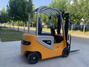 מלגזה חשמלית EVERLIFT FB20 3 טון גובה הרמה 3 מטר תורן דו-שלבי מלגזה סינית 4x4 ציוד מחסן מלגזת משא - Product Image 2