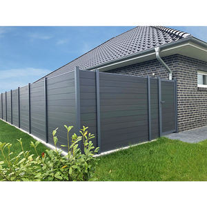 Clôture de jardin en bois composite, <span class=keywords><strong>180x180</strong></span> wpc, en plastique - Product Image 1