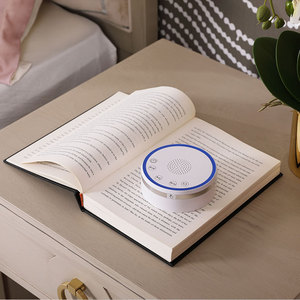 Appareil d'aide au sommeil à bruit blanc pour soulager le stress, veilleuse LED, apaisant, dispositif musical intelligent, lampe de chambre personnalisable - Product Image 3