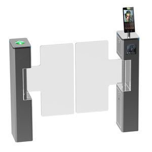 Bi-directional RFID / Face Access Control Swing Barrier Gate <strong>Turnstile</strong> For Supermarket Gym