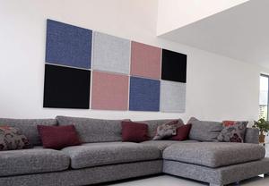 TianGe Cinema Studio 12 cm Carreaux muraux d'absorption acoustique Matériau d'insonorisation <span class=keywords><strong>Tissu</strong></span> ignifuge Panneau mural acoustique enveloppé - Product Image 2