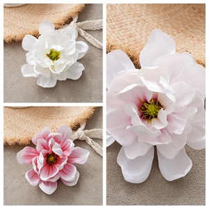 ดอกแมกโนเลียประดิษฐ์ CallaFloral สีขาว ชมพู ชมพูอ่อน ทำจาก PVC สำหรับตกแต่งงานแต่งงานในร่ม สไตล์ INS สำหรับขายต่างประเทศ - Product Image 3