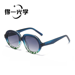 Oval <b>Sunglasses</b> For Women UV400 PC Frame Type 3 Sunshades - Product Image 3