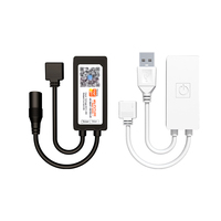 Mini contrôleur LED intelligent avec application Tuya Smart Life et assistant vocal Alexa/Google, DC5-24V, charge maximale 144W, garantie 3 ans