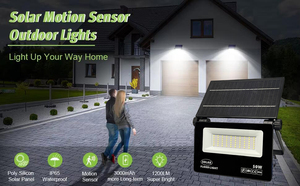 Nhà Máy OEM 50W Năng Lượng Mặt Trời Dẫn Nhẹ Lũ Lụt Ánh Sáng Bức Tường Ánh Sáng Ip65 Radar Cảm Biến Chuyển Động Xách Tay Có Thể Sạc Lại Nhôm Có Thể Gập Lại Chiếu Sáng Shcet - Product Image 2