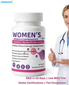 40 Billones <span class=keywords><strong>de</strong></span> Probióticos Cranberry, el Mejor Probiótico para Mujeres, OEM/ODM Personalizado, Salud Vaginal y Equilibrio del pH con Prebióticos para el Cuidado Diario - Product Image 1