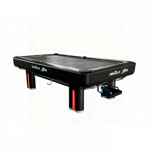 Nhà Máy Giá Thiết kế sang trọng hiện đại tìm kiếm 9ft billiard bảng với ánh sáng <span class=keywords><strong>LED</strong></span> và a-grade Slate và cao su - Product Image 3