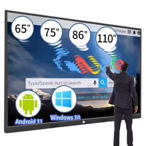 Écran interactif intelligent Android 4K de 55, 65, 75, 85, <span class=keywords><strong>86</strong></span>, 98, 100 pouces, tableau blanc interactif à écran tactile - Product Image 5