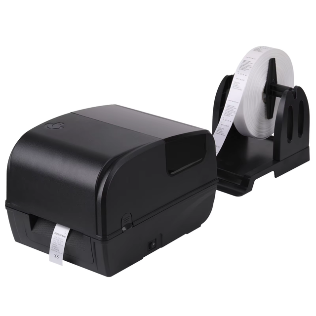 4 Inch 118mm Colour White Color Desktop Printer Usps Bar Code Label Paper Roll Thermal Transfer Printer