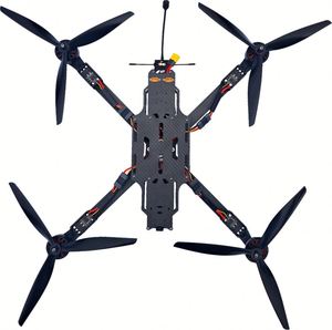 Dron FPV de Fibra de Carbono de 10 Pulgadas, Kit Completo con Sistema de Potencia F405 FC 3115 900KV, Receptor ELRS915 y Hélices 1050 - Product Image 1