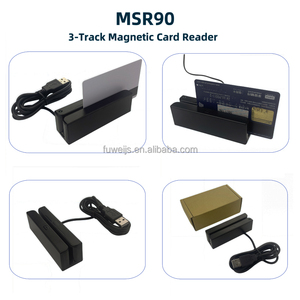 MSR90 3-дорожечный мини-считыватель магнитных карт HiCo LoCo, считыватель POS-карт, считыватель карт для управления посетителями и контроля доступа, считыватель магнитных карт - Product Image 4