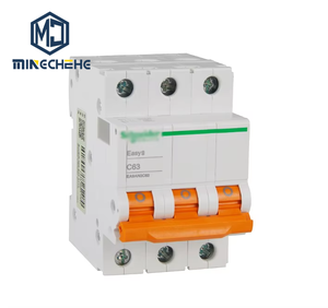 Interruptor Automático Miniatura Serie EA9 3P C63A EA9AN3C63 Cobre y Plástico 230/400V 50/60Hz 6kA Capacidad de Ruptura Uso Industrial - Product Image 1
