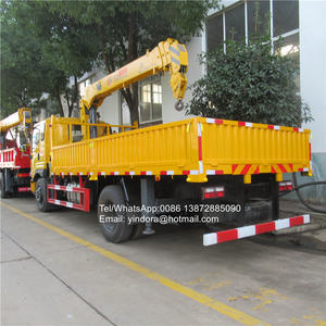 Dongfeng 4X2 6 גלגלים טלסקופי זרוע, 8 טון 6 גלגל 4*2 משאית מנוף ממד - Product Image 4