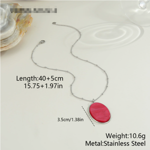 Kalung & Anting Liontin Motif Leopard Kreatif Hip-Hop Vintage dengan Rumbai Panjang Perhiasan Impor - Product Image 6