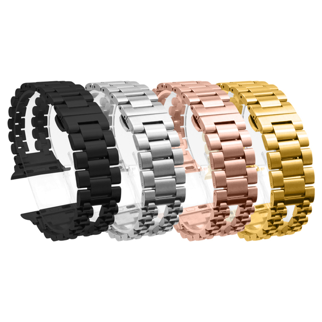 Hot Selling Luxury Stainless Steel Watch Band Strap for Apple Watch Popular Women's Metal Wristband Fashion for Apple Series