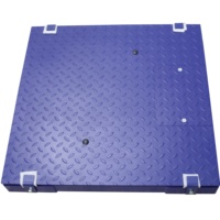 Timbangan Lantai Digital Platform 1 Ton hingga 10 Ton Sensor Timbang Load Cell Baja Paduan OEM/ODM Layar LED