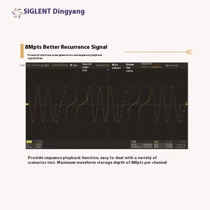 Generador de Señales Siglent de Alta Precisión con Frecuencímetro de 60 MHz SDG1062X-Plus, Salida Eléctrica de 1GSa/s, Forma de Onda Sinusoidal de 16 bits - Product Image 3
