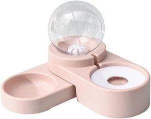 Fontaine à eau automatique sans fil ovale en acier inoxydable pour chats et chiens, distributeur d'eau pour animaux de compagnie - Product Image 4