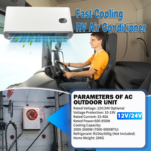 Climatiseur de camion 12V 24V silencieux de type split EAC001.63, EAC001.63 à fonctionnement ultra-silencieux pour un séjour confortable - Product Image 5