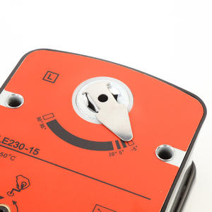 솔리드 레드 모던 스퀘어 히팅 PTC 액추에이터 모터라이즈드 덕트 밸브 댐퍼용 쉬운 설치 방부제 HVAC 시스템 - Product Image 2