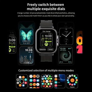 Đồng hồ thông minh với tai nghe không dây, đồng hồ theo dõi thể dục màn hình cảm ứng đầy đủ 2 trong 1, nhiều chế độ thể thao, dây đeo silicon - Product Image 5