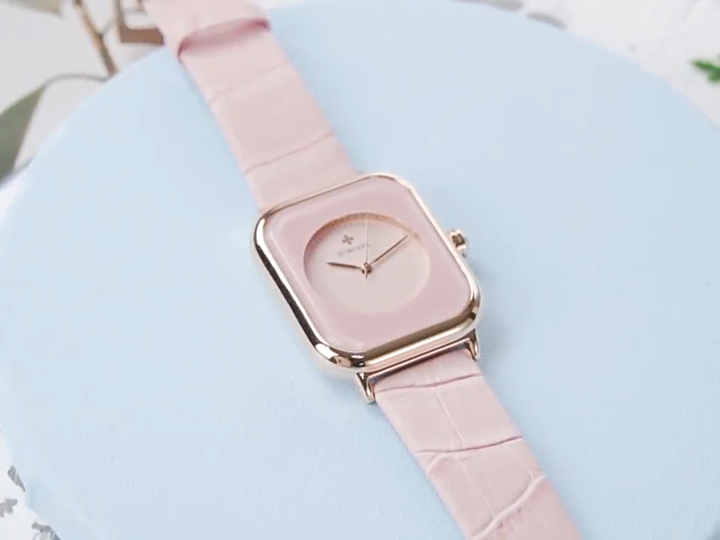 GUOU 8162 New Top Band Square Ladies Fashion Watch Candy Dial No Scale  Watches for Women Wrist Luxury Women's Quartz Watch Brace