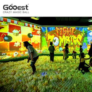 Juego de piscina de bolas y juego de pared interactivo de bolas centro de entretenimiento familiar - Product Image 4