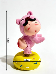Adorno Creativo de Crayon Shin-chan con Trasero de Durazno, Decoración de Escritorio, Adorno para Coche, Decoración Adorable - Product Image 2