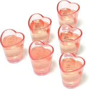 Vasos <span class=keywords><strong>de</strong></span> Chupito en Forma <span class=keywords><strong>de</strong></span> Corazón, Grabado Láser Personalizado, Recuerdos <span class=keywords><strong>de</strong></span> Boda, Regalos Promocionales Corporativos, Juego <span class=keywords><strong>de</strong></span> Regalo al por Mayor - Product Image 1