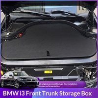 Boîte de rangement en plastique pour coffre avant de la nouvelle BMW version chinoise G28 I3 (2022-2024) - Accessoires de modification de l'habitacle de style minimaliste